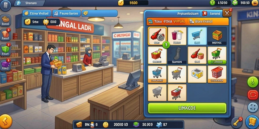 Karakter unik yang dapat kamu pilih dan kembangkan.
