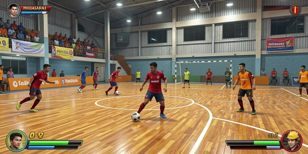 Screenshot memperlihatkan fitur multiplayer yang penuh aksi.