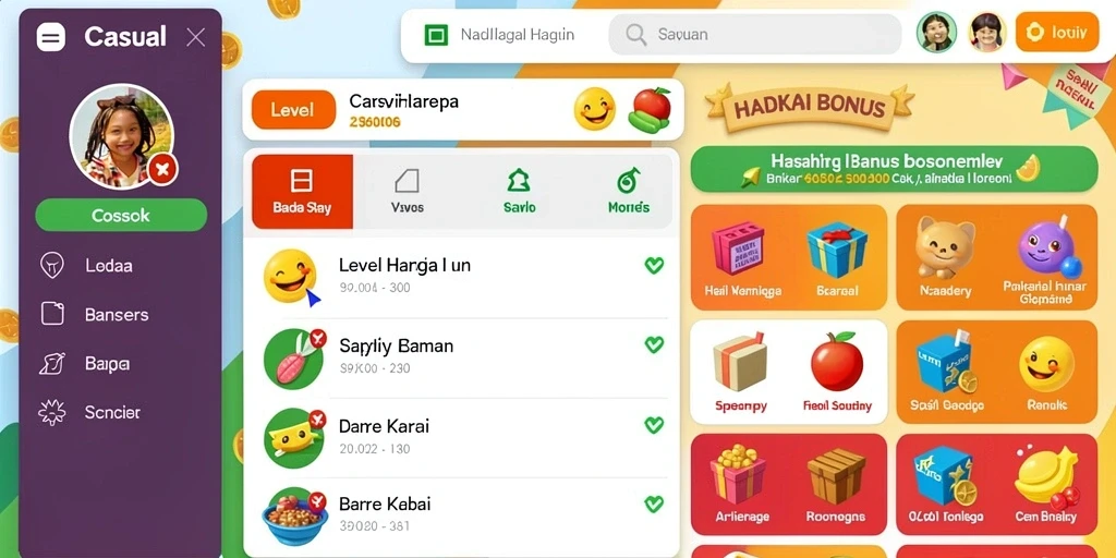 Sistem reward yang menarik perhatian pemain.
