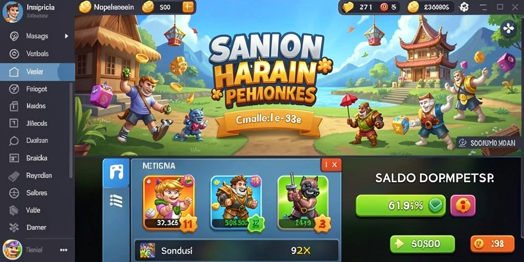 Mode permainan yang penuh tantangan dan keseruan.