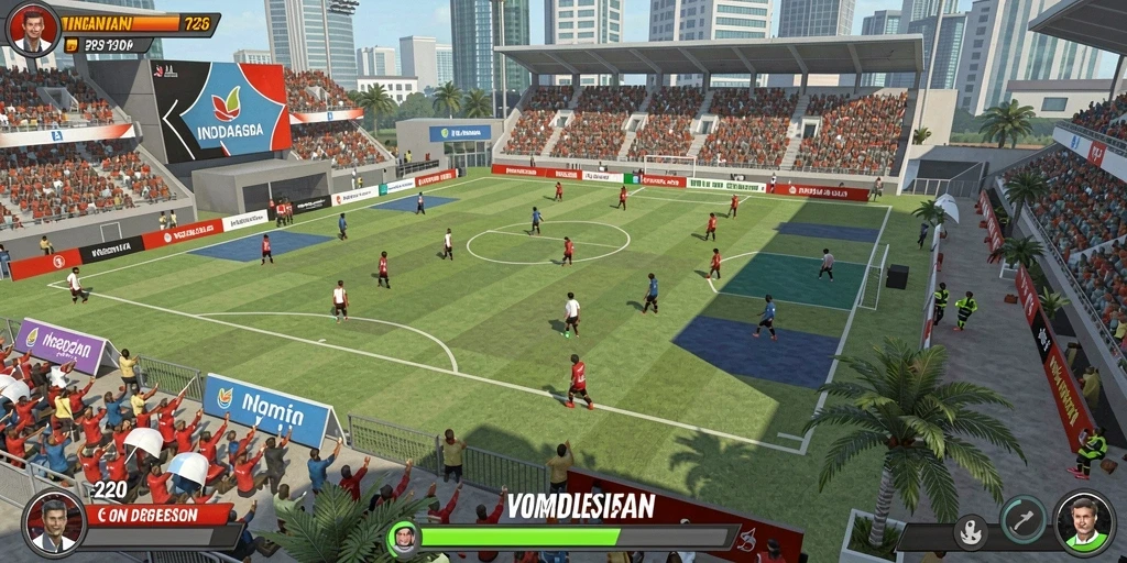 Fitur multiplayer yang memungkinkan bermain bersama teman.